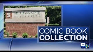 WLNS Channel 10 Segment on Michigan State University Comic Book Collection
