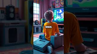From Pong to VR: The Epic Evolution of Gaming! #Shorts