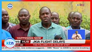 Flight delays hit JKIA following a go slow by staff
