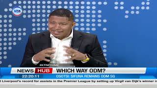 Infighting escalates within ODM with Edwin Sifuna pointing fingers at President William Ruto