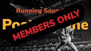 Running Sound for Post Malone Extended Members Only