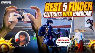Finally Handcam With Best 1v4 Clutches 🔥 BGMI - PUBG Mobile 