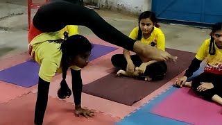 yoga demonstration at avadi