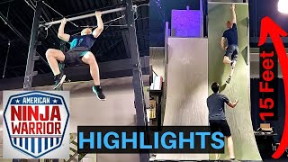 My First Time at Ninja Warrior Gym- Highlights