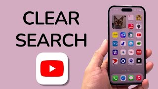 How To CLEAR Search History On YouTube