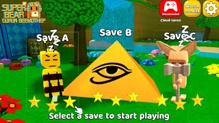 Playing As Pyramid Astral Temple & Mole Mines Super Bear Adventure Gameplay Walkthrough!! 