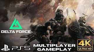Delta Force Online Warfare Gameplay | PS5 Games | 4K HDR | No Commentary Gaming