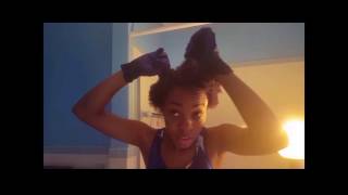 HOW I DYED MY AFRO VIBRANT PURPLE WITHOUT BLEACH OR PEROXIDE