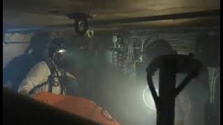 Confined-space training aboard a battleship 4