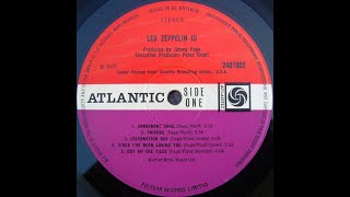 Led Zeppelin   Since I've Been Loving You (pbthal Vinyl Rip) Original UK Plum
