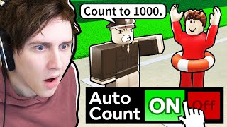 CHEATING in Roblox army training..