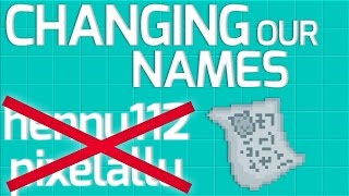 Changing Our Names!