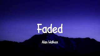 Alan Walker - Faded (Lyrics) || Halsey, Imagine Dragons, Billie Eilish... [MIX LYRICS]