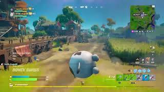 Playing with my friend