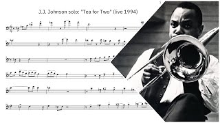 J.J. Johnson solo: "Tea for Two" (live 1994)