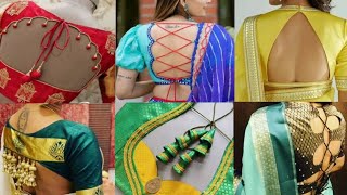 Back Blouse Design || Back Blouse Neck Design || Back Blouse Design Simple