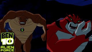 EVERY AZMUTH TRANSFORMATIONS IN ALIEN FORCE | BEN 10
