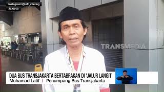 Dua Bus Transjakarta Bertabrakan Di Jalur Langit | REDAKSI (23/02/26)