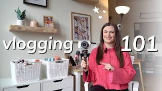 How to film a VLOG for YouTube | content ideas, filming tips, how to get watch time + more!