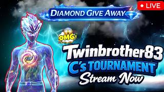 @Twinbrother83 cs tournament  freefire 🔥 live diamond 💎 give away room in Pakistan server