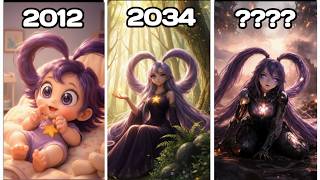 Evolution of Lily Lovebraids - Poppy Playtime Chapter 5