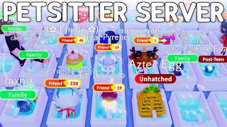 This Adopt Me Server AGES YOUR PETS AFK!