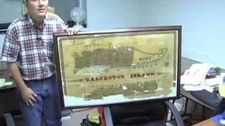 Stephen Blaskey discusses an old map of Galveston Island from the GLO