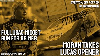 Devin Moran snags Lucas opener | Overton, Pearson victims of droop rule | Reimer full time with USAC