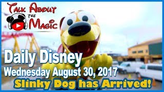 Slinky Dog Dash Vehicle Officially Arrives at Hollywood Studios | Night of Joy Full line up released