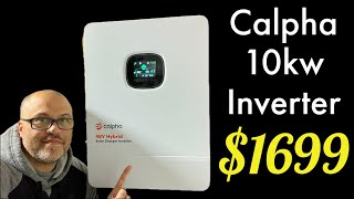 Calph 10KW Solar Inverter Initial Testing & Review