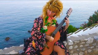 Rumba "Dark eyes" Gypsy traditional song -  guitar solo and arrangement by Galina Vale