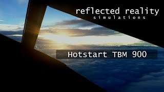 Hotstart TBM 900 Part 6 - Glenforsa - Tiree LPV Approach [X-Plane]