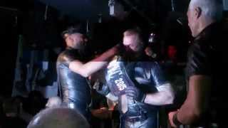 Mr Eagle NYC 2015 receives sash clip