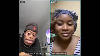 Live de Ange 😇 Morel 🌴💔😂#viralvideo #duo #afrique #tiktok #viralvideo