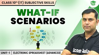 Electronic Spreadsheet | What-if Scenarios | Class 10 Information Technology (402)