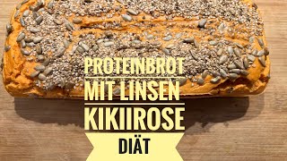 PROTEINBROT MIT LINSEN - KIKIIROSE DIÄT
