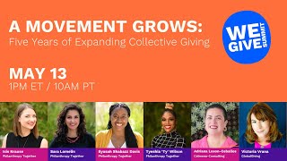 A Movement Grows: Five Years of Expanding Collective Giving