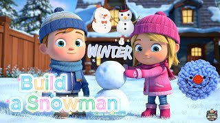 Build a Snowman | Fun Winter Song for Kids