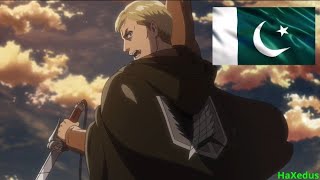 Erwin Smith - A True Pakistani (Pakistan Loyalty Pledge x Attack on Titan)