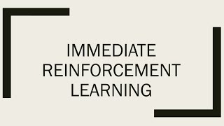 Immediate Reinforcement Learning | Reinforcement Learning (INF8953DE) | Lecture - 1 | Part - 3