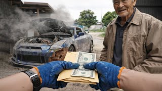 Japanese Grandpa Let Go of His Abandoned Nissan GT-R R35, I Restored it - ASMR Car Restoration