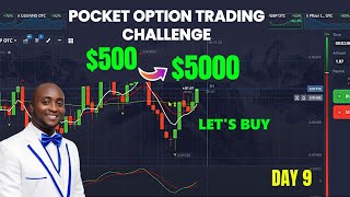Pocket Option Strategy: 30 Days Trading Challenge (Day 9)