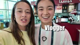 Alex "The Vlogger" Eala muna while waiting for her next tournament #alexeala #tennis #sports