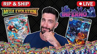 POKEMON LIVE RIP&SHIP!!! MEGA INFERNO X IN-STOCK!!! #pokemon #card #opening