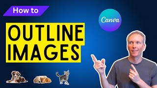 How to Outline an Image in Canva | Tutorial | STEP BY STEP