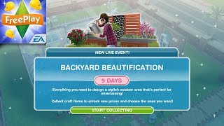 Simsfreeplay - Backyard Beautification Live Event The Ultimate Home Makeover Update