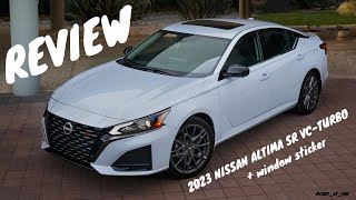 2022 NISSAN ALTIMA SR VC TURBO REVIEW -- BEST REDESIGN FOR ALTIMA !?