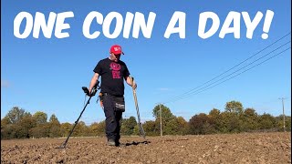 One Coin A Day. #metaldetecting 