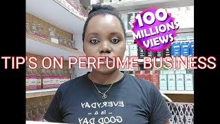WHAT TO KNOW WHEN STARTING A PERFUME BUSINESS.