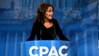 Sarah Palin at CPAC 2013 on rebranding the GOP